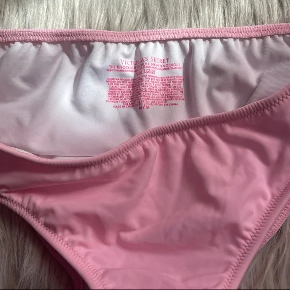 Victoria’s Secret Pastel Pink Bikini Bottoms - Picture 3 of 3